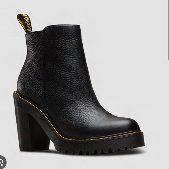 Dr Marten's - Magdalena Heel Bootie - 39/8 - Picture 8 of 9